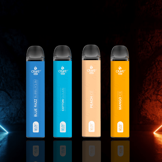 Crave Max Vape - 2500 Puffs DISPOSABLE IN DUBAI  Dragon Vap AE