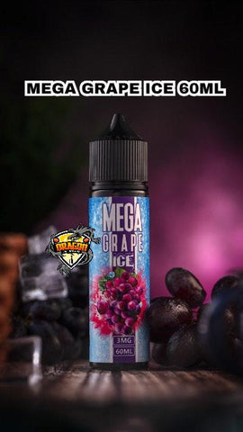 MEGA GRAPE ICE E-Liquid 60ML DUBAI