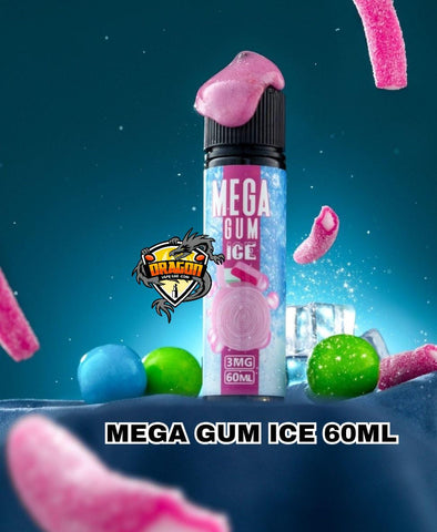 MEGA GUM ICE E-Liquid 60ML DUBAI