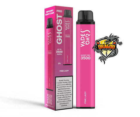 Vape Bars Ghost Pro 3500 Puffs Pink Lady|