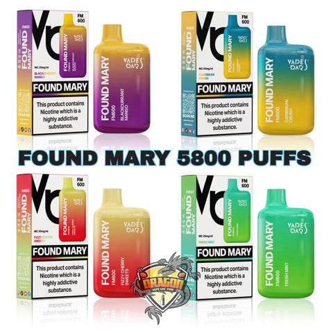 Vapes Bar Found Mary 5800 Puffs Dubai