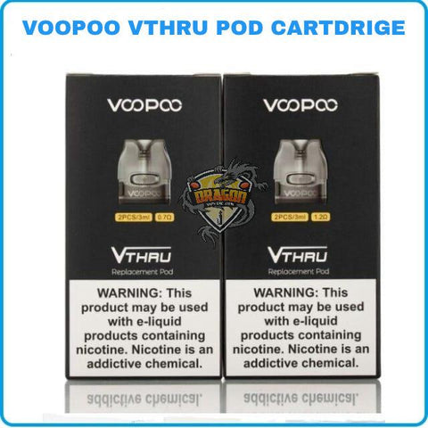 BUY VOOPOO V-THRU Pro Cartridge Pods (2 Pack)