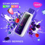 VOZOL STAR 20000 Puffs Disposable Kit 5% Nicotine|