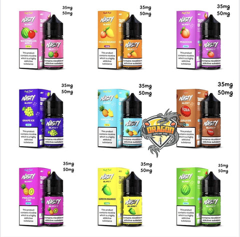 Nasty Burst Salt Nic 30ml 35mg and 50mg