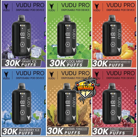 VUDU Pro 30k Puffs 20MG Disposable Abu Dhabi – Ultra-Long Vaping, Premium Flavor | Dragon Vape AE