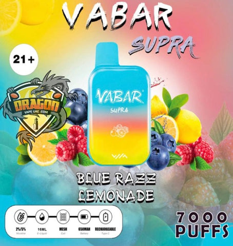 VABAR SUPRA 7000 PUFFS DISPOSABLE VAPE