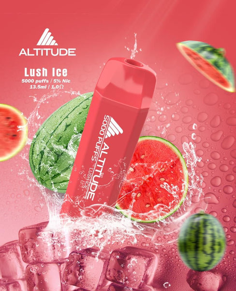 Altitude 5000 puffs Rechargeable Disposable Starter Kit  Dragon Vap AE