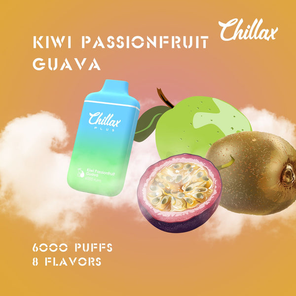 CHILLAX PLUS 6000 PUFFS Rechargeable DISPOSABLE – Dragon Vap AE