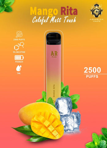 ARABISK AR PLUS 2500 PUFFS DISPOSABLE VAPE