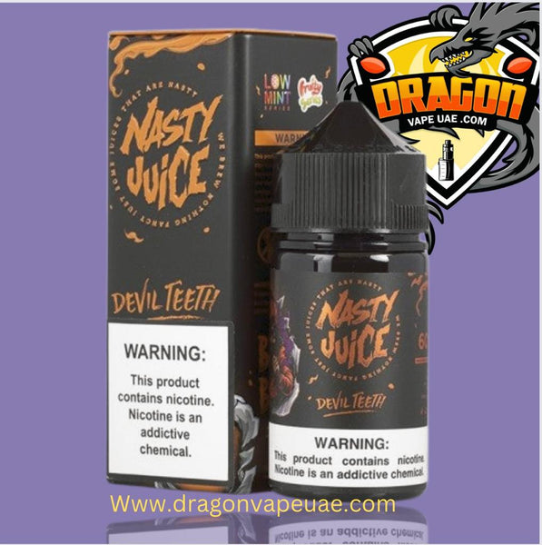 Devil Teeth (Orange) - Nasty 60ml  Dragon Vap AE