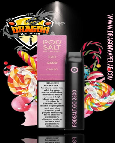 POD SALT GO DISPOSABLE 2500 PUFFS IN DUBAI