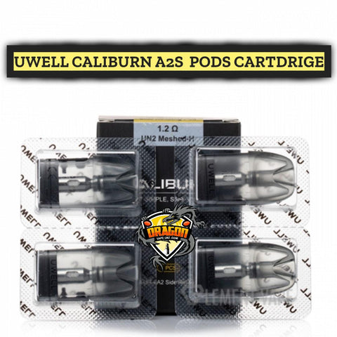 Uwell Caliburn A2S Replacement Pod (4-Pack) In Dubai