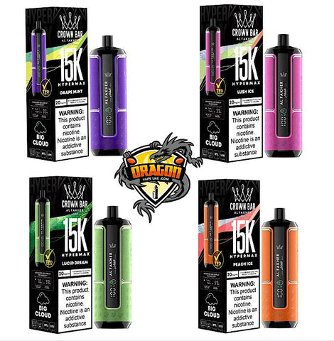 AL Fakhar Disposable- Crown Bar 15k Hypermax| Dubai Vape Shop