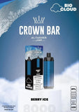 Crown Bar Disposable DTL by Al Fakher 8000 Puffs In Dubai|