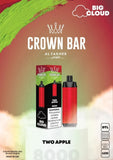 Crown Bar Disposable DTL by Al Fakher 8000 Puffs In Dubai|