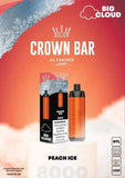 Crown Bar Disposable DTL by Al Fakher 8000 Puffs In Dubai|