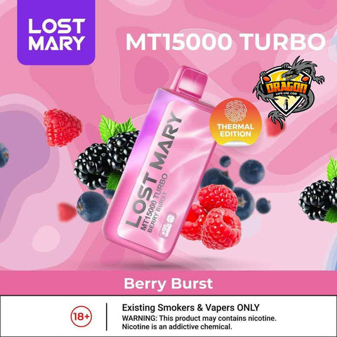 Berry Burst by Lost Mary MT15000 Turbo