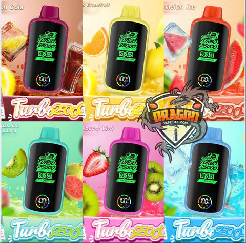 Buy Bounce Turbo 25000 Puffs Dubai| Disposable Vape