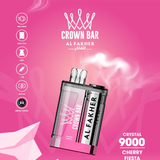 Al Fakher Crystal 9000 Puffs Crown Bar Disposable Pen Dubai