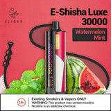 ELF BAR Shisha Luxe 30K Puffs| Disposable Vape Dubai