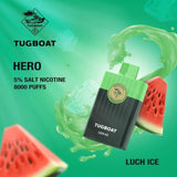 NEW TUGBOAT HERO 8000 PUFFS IN DUBAI