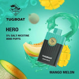 NEW TUGBOAT HERO 8000 PUFFS IN DUBAI