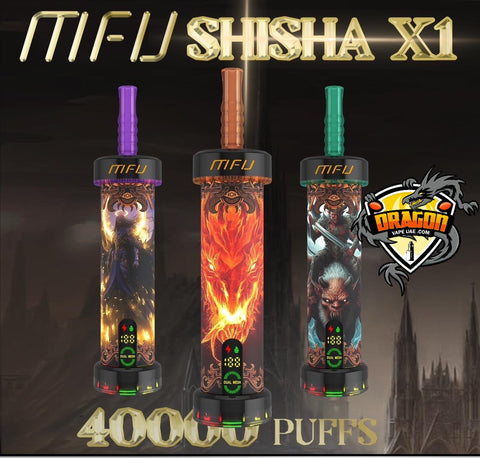 MFU Shisha X1 40000 Puffs In Dubai|