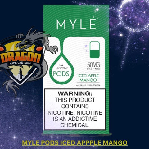 MYLE ICED APPLE MANGO 50MG