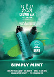 Crown Bar Disposable DTL by Al Fakher 8000 Puffs In Dubai|