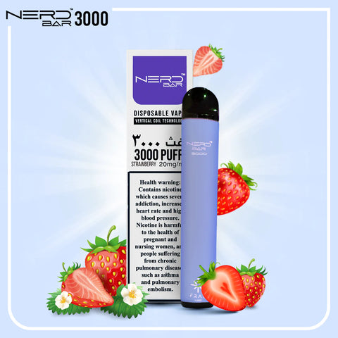 NERD_BAR-3000_PUFFS_DISPOSABLE-STRAWBRRY