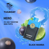 NEW TUGBOAT HERO 8000 PUFFS IN DUBAI