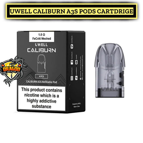 Uwell Caliburn A3S (Pack of 4)