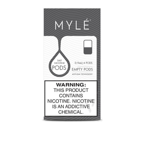 MYLE EMPTY PODS 50 MG SALTNICOTINE