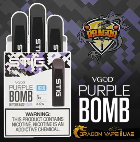 VGOD STIG PURPLE BOMB ICE IN DUBAI