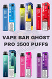 VAPE BAR GHSOT PRO 3500 PUFFS 20MG