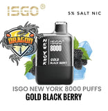 ISGO NEW YORK 8000 PUFFS Disposable