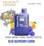 ISGO NEW YORK 8000 PUFFS Disposable