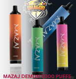 MAZAJ DEMON 5000 Puffs Disposable  IN DUBAI