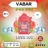 NEW VABAR POD FUN 10000 PUFFS DISPOSABLE KIT IN DUBAI UAE