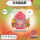 NEW VABAR POD FUN 10000 PUFFS DISPOSABLE KIT IN DUBAI UAE