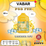 NEW VABAR POD FUN 10000 PUFFS DISPOSABLE KIT IN DUBAI UAE