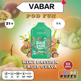 NEW VABAR POD FUN 10000 PUFFS DISPOSABLE KIT IN DUBAI UAE