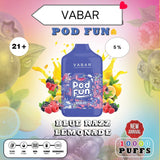 NEW VABAR POD FUN 10000 PUFFS DISPOSABLE KIT IN DUBAI UAE