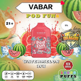 NEW VABAR POD FUN 10000 PUFFS DISPOSABLE KIT IN DUBAI UAE