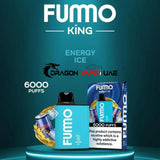 FUMMO KING DISPOSABLE 6000 PUFFS 20MG IN UAE