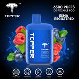 New Topper 6500 Puffs Disposable Vape In DUBAI