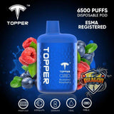 New Topper 6500 Puffs Disposable Vape In DUBAI