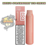 POD SALT NEXUS STRAWBERRY ICE CREAM 20MG 2000 PUFFS