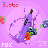 YUOTO FOX 3000 PUFFS 50MG DISPOSABLE