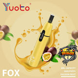 YUOTO FOX 3000 PUFFS 50MG DISPOSABLE